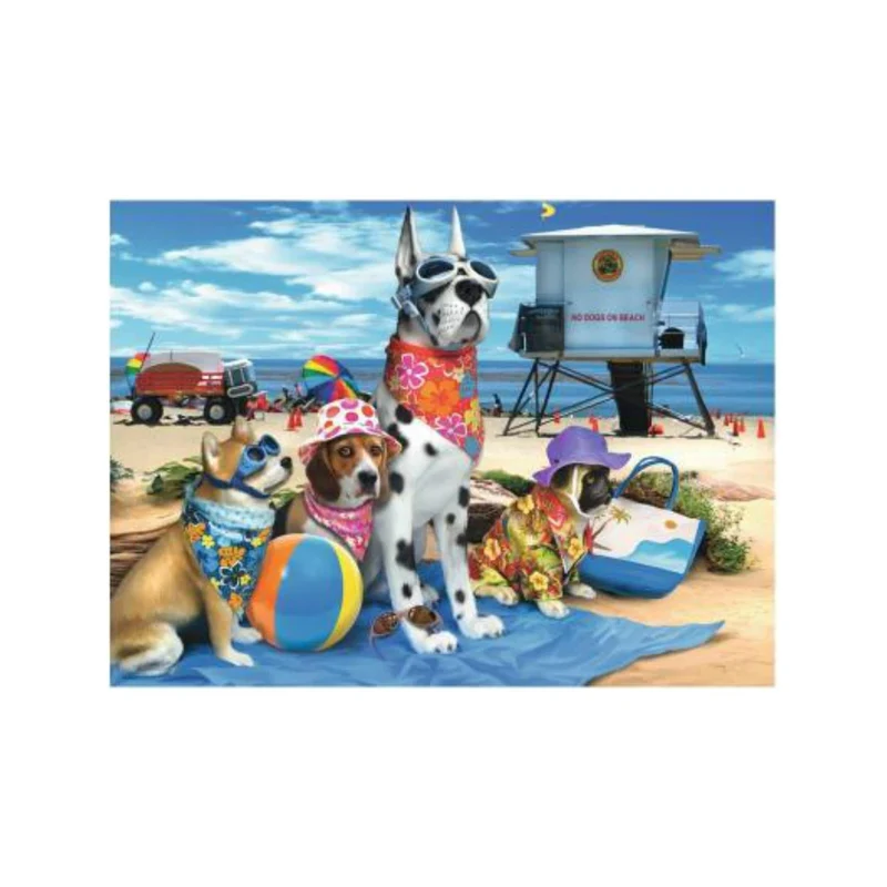 No Dogs on the Beach (100 pcs XXL)