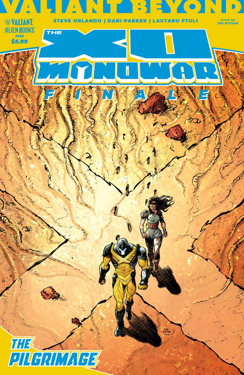 Valiant Beyond : Le final de XO Manowar, Le Pèlerinage, IDW, A Kotian, 10/21/2026