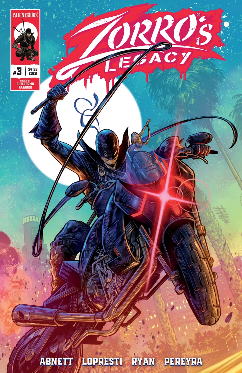L'Héritage de Zorro #3 IDW C Fajardo 30/09/2026