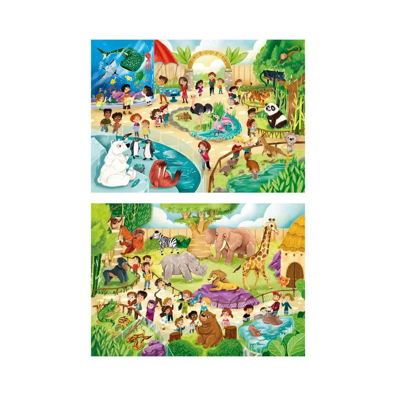 Le zoo (2x60 pcs)