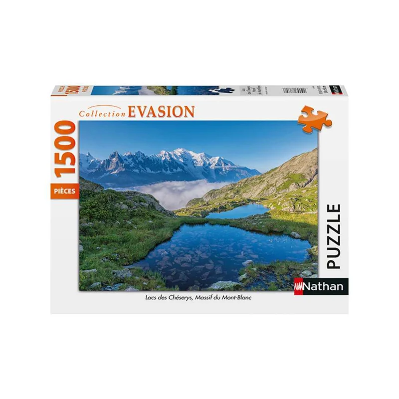 Lacs des Cheserys, Mont Blanc (1500 pcs)