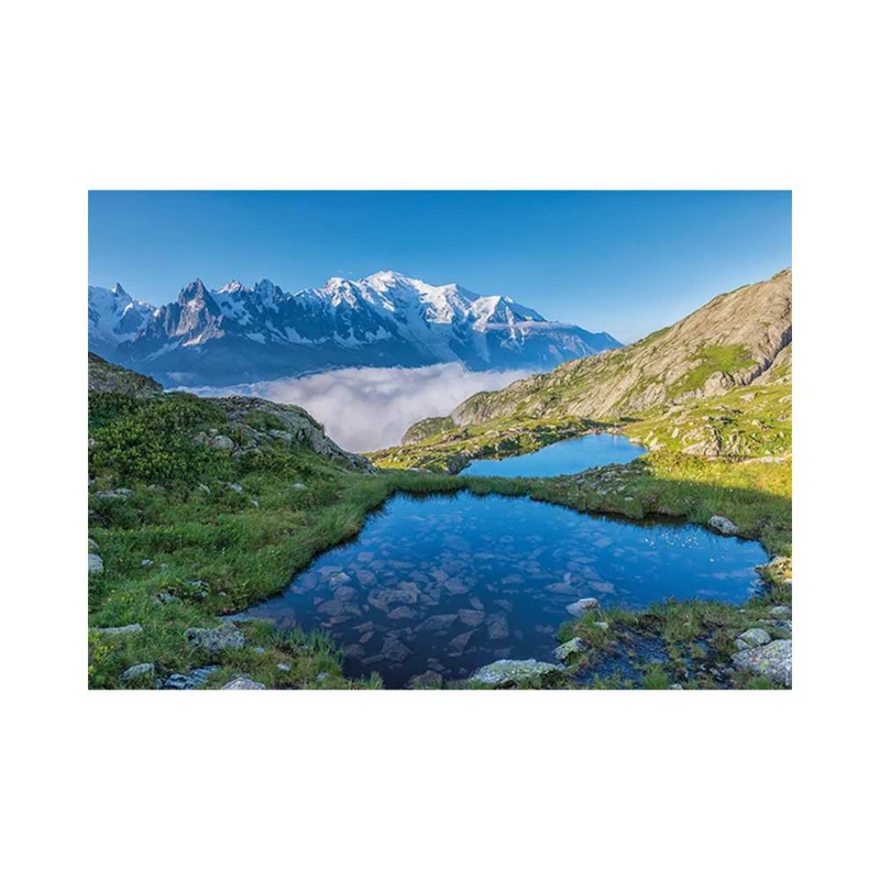 Lacs des Cheserys, Mont Blanc (1500 pcs)