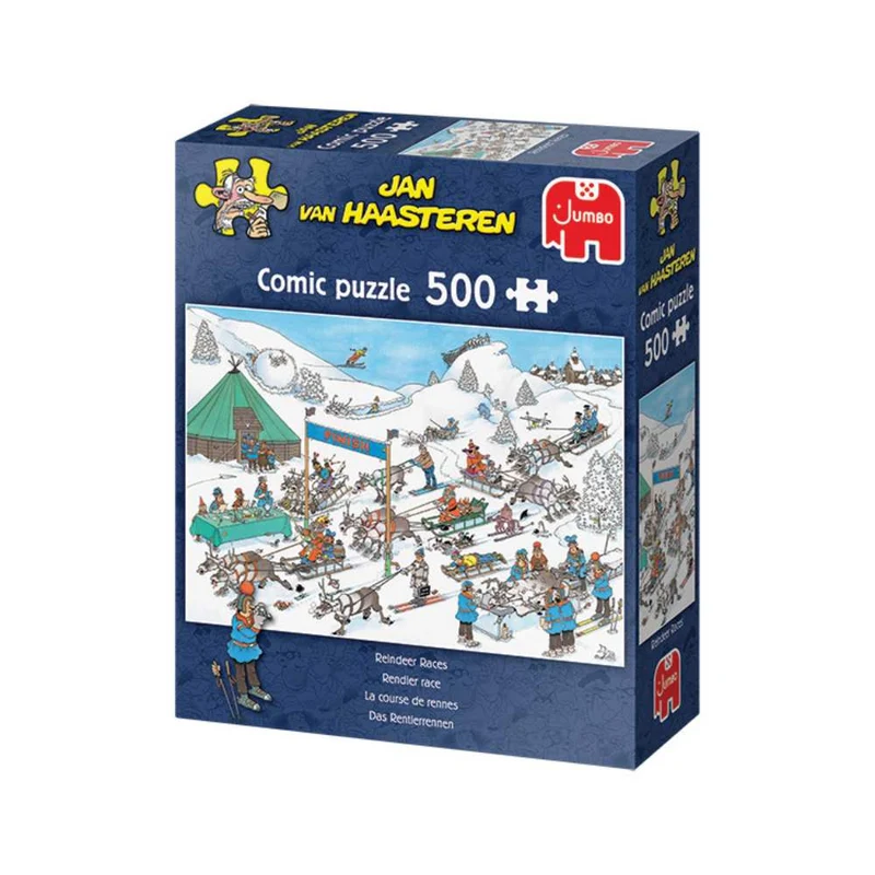 La course de rennes, JvH (500 pcs)