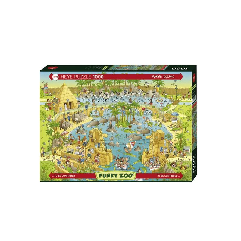 Nile Habitat Degano - Funky Zoo (1000 pcs)