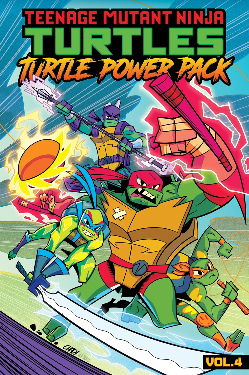 Tortues Ninja : Pack de Puissance des Tortues, V4