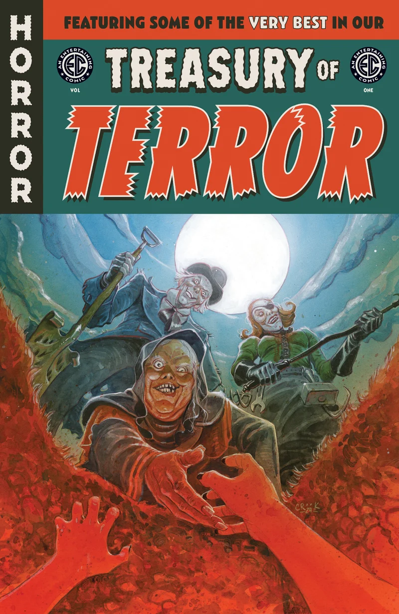 Le Trésor de la Terreur des comics EC, Volume 1.