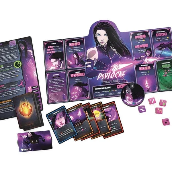 Marvel Dice Throne: X-men - Iceman, Psylocke, Storm, and Wolverine (EN)