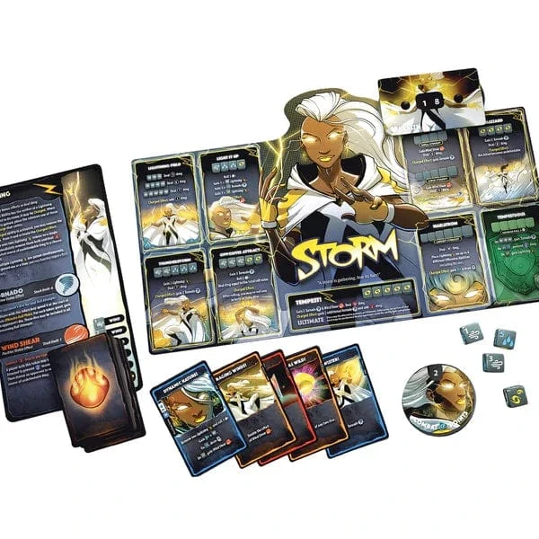 Marvel Dice Throne: X-men - Iceman, Psylocke, Storm, and Wolverine (EN)
