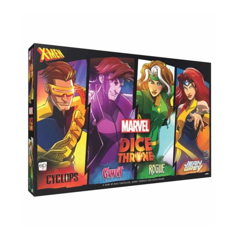 Marvel Dice Throne: X-men - Cyclops, Gambit, Rogue and Jean Grey (EN)