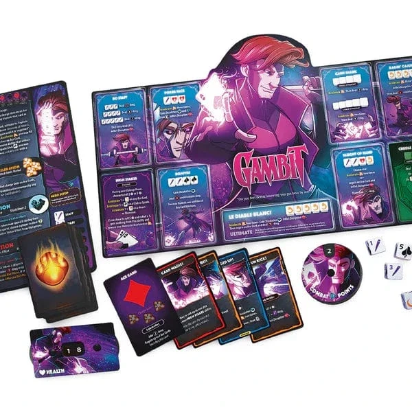 Marvel Dice Throne: X-men - Cyclops, Gambit, Rogue and Jean Grey (EN)