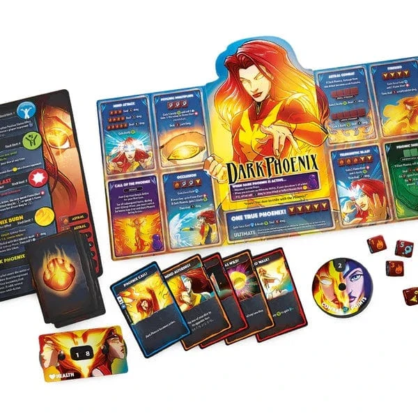 Marvel Dice Throne: X-men - Cyclops, Gambit, Rogue and Jean Grey (EN)