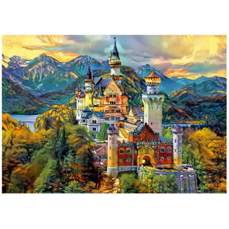 Château de Neuschwanstein | Neuschwanstein Castle (1000 pcs)