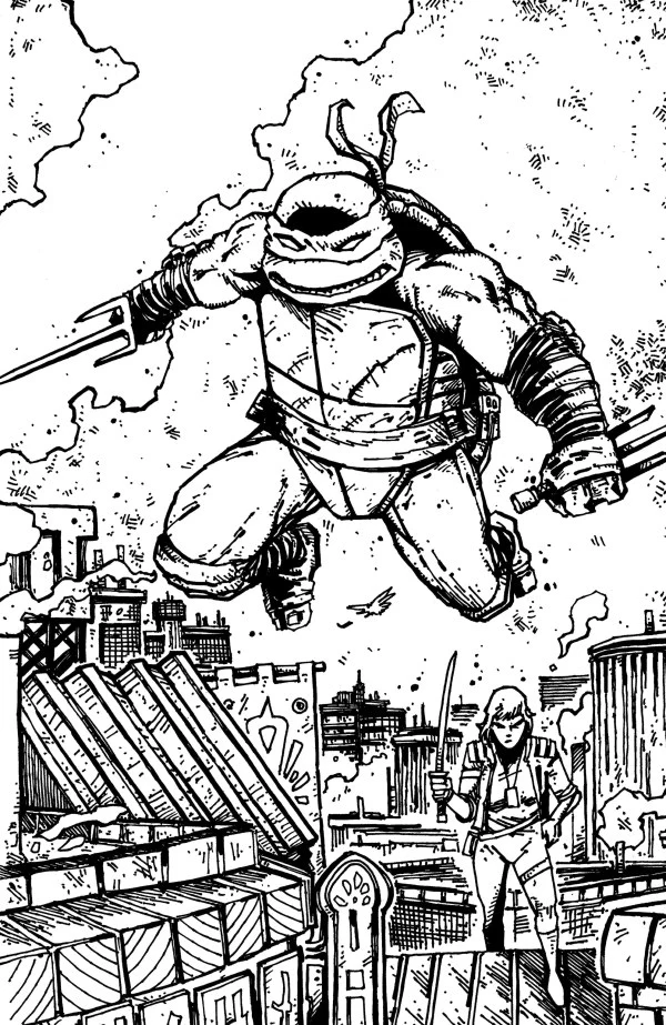 Tortues Ninja #22 IDW 1:10 Eastman & Bishop N&B Virgin 16/09/2026