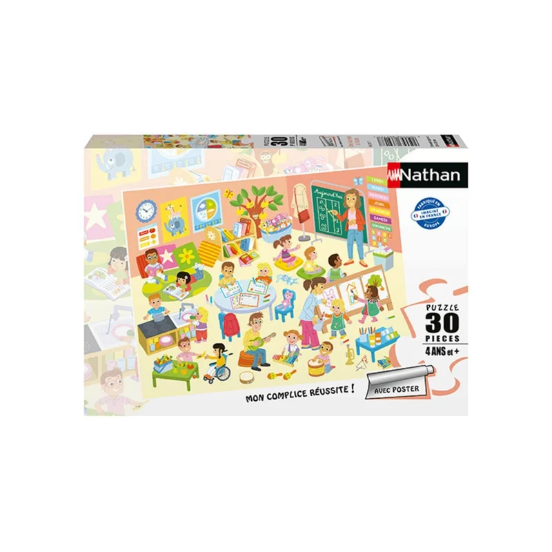 Une journée à l'école (30 pcs)