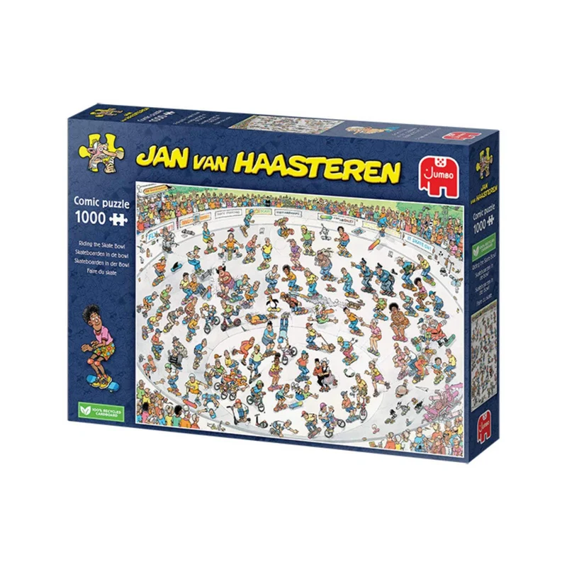 Faire du Skate, Jan van Haasteren (1000 pcs)