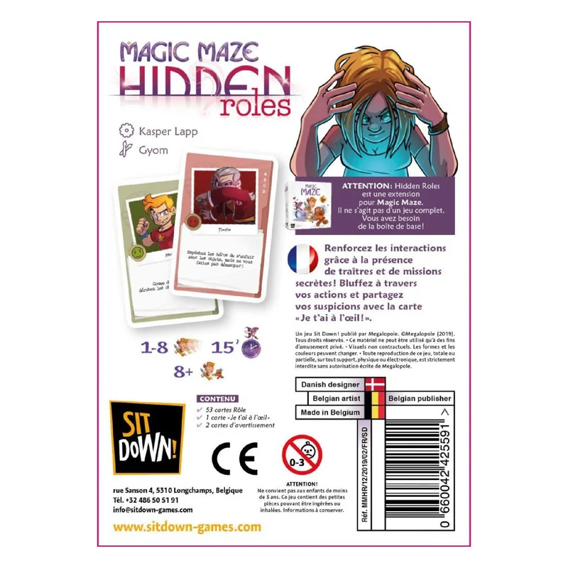Magic Maze - Hidden Roles (FR)