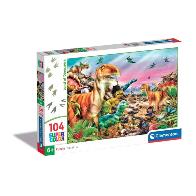 Terre de dinosaures (104 pcs)