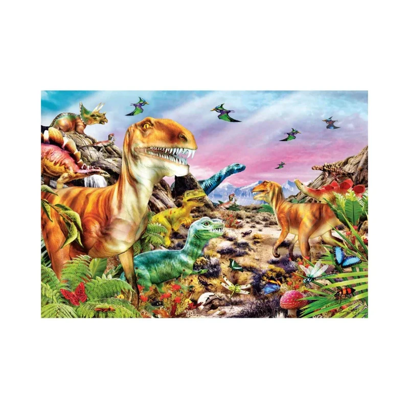 Terre de dinosaures (104 pcs)