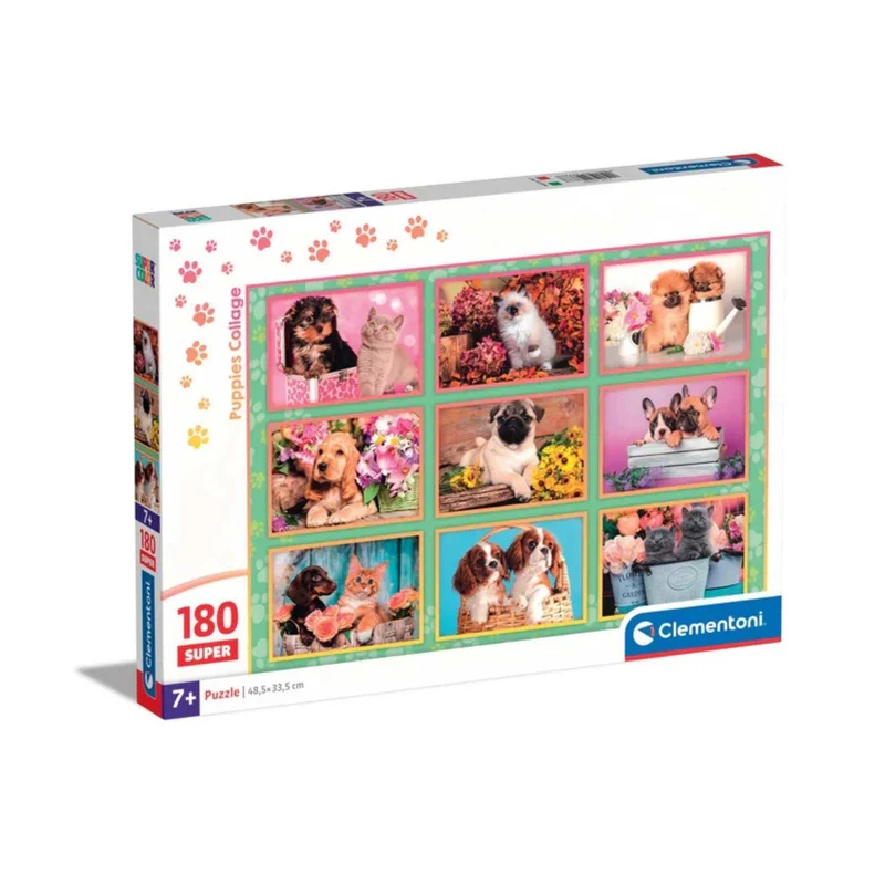 Collage de chiots (180 pcs)