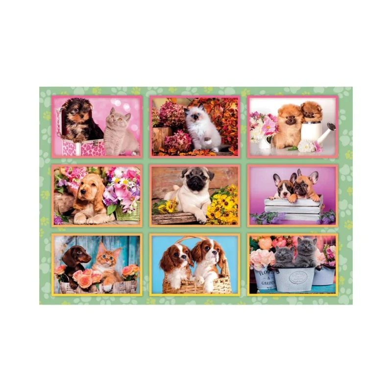 Collage de chiots (180 pcs)
