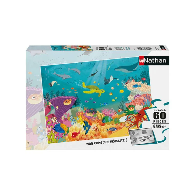 Les animaux des océans (60 pcs)