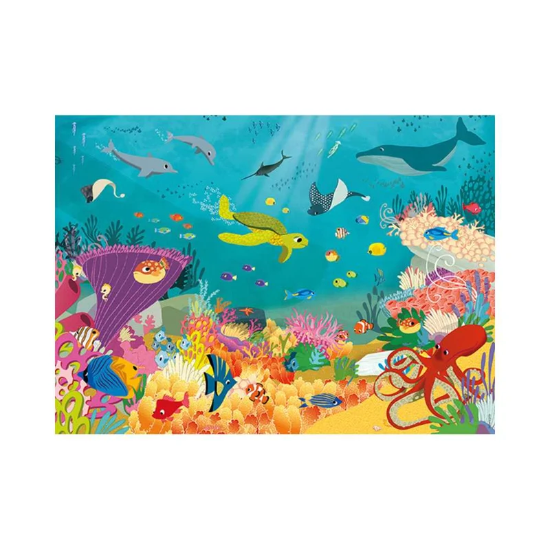 Les animaux des océans (60 pcs)