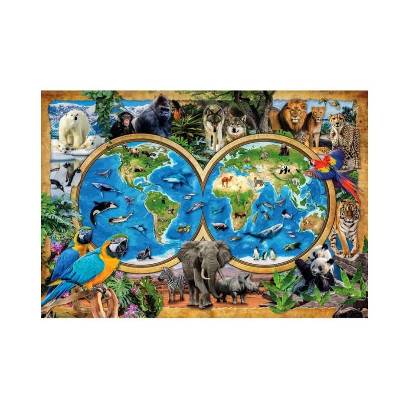 Le monde merveilleux des animaux (300 pcs)