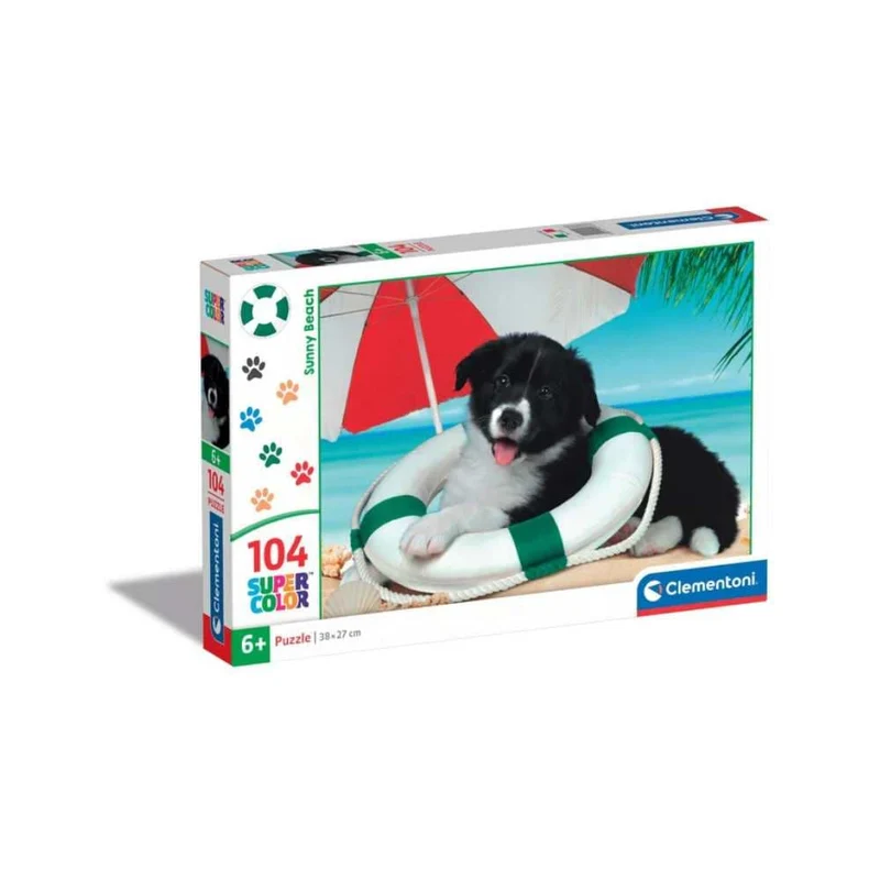 Plage ensoleillée (104 pcs)