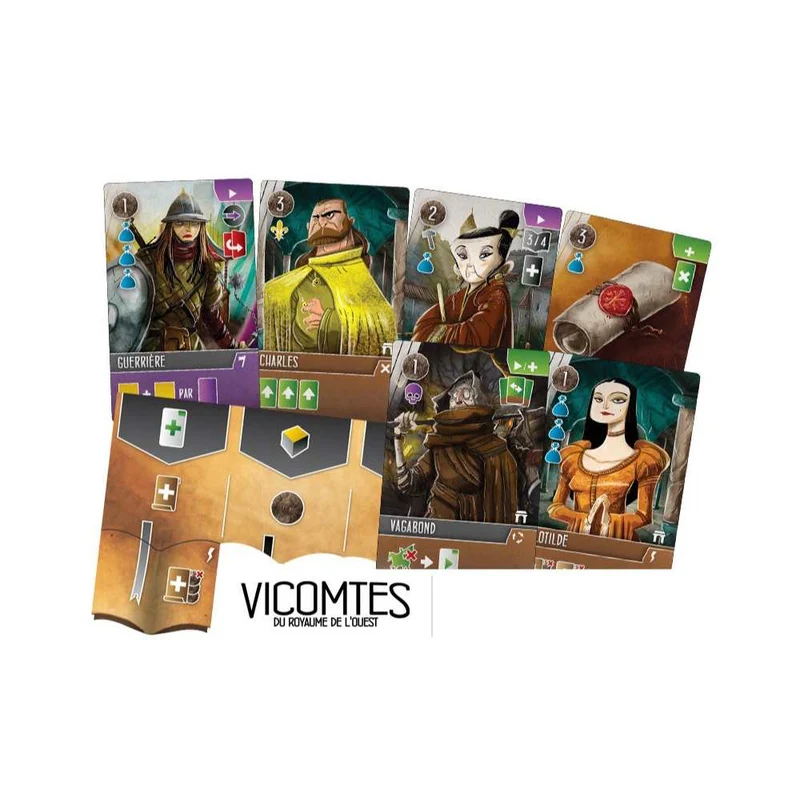 Vicomtes du royaume de l'ouest : ext. Portes dorées (FR)
