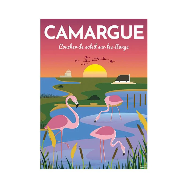 Affiche de la Camargue (1000 pcs)