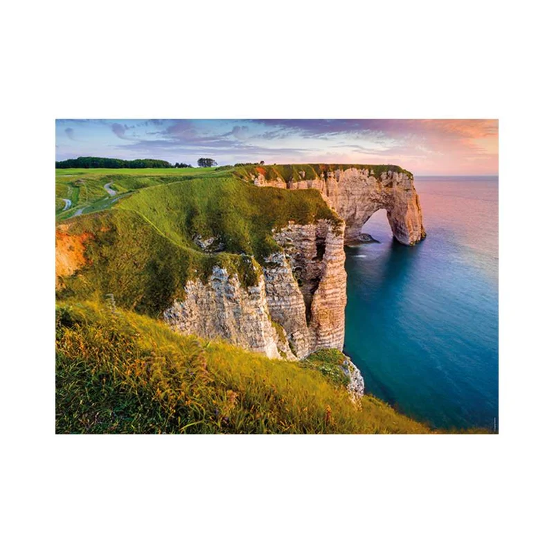 Vue sur les falaises d'Etretat (1000 pcs)