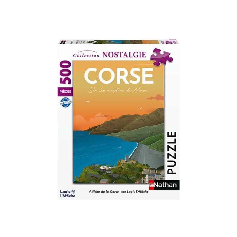 Affiche de la Corse (500 pcs)