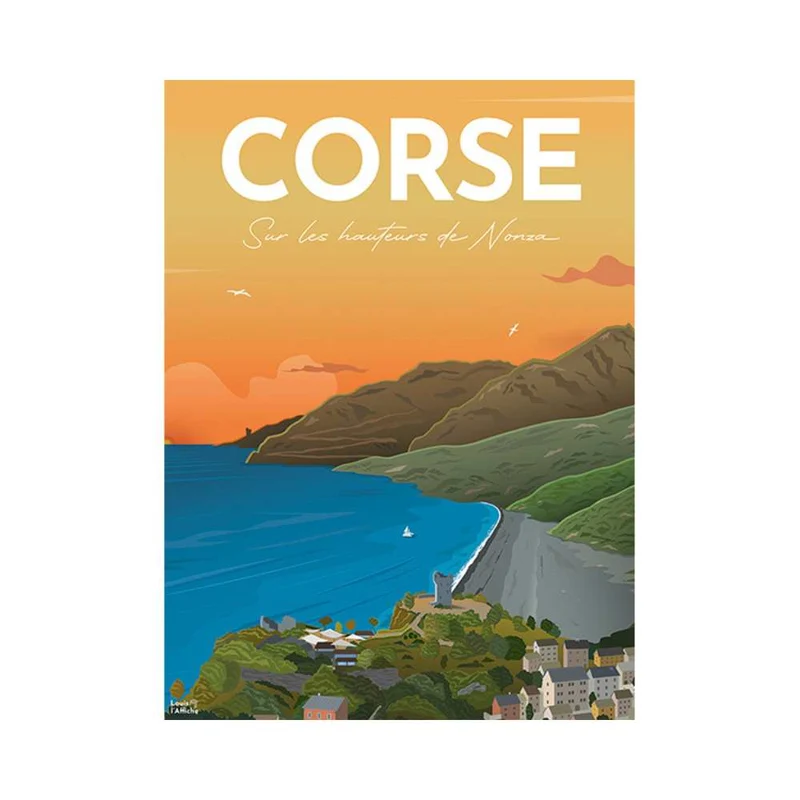 Affiche de la Corse (500 pcs)