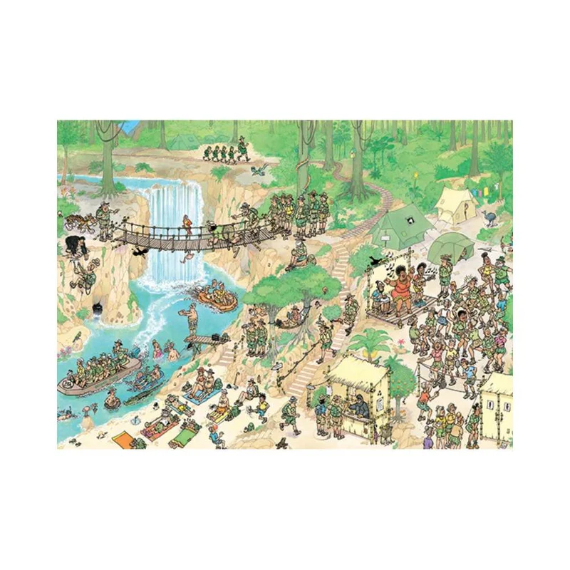 Bienvenue dans la jungle, JvH (1000 pcs)