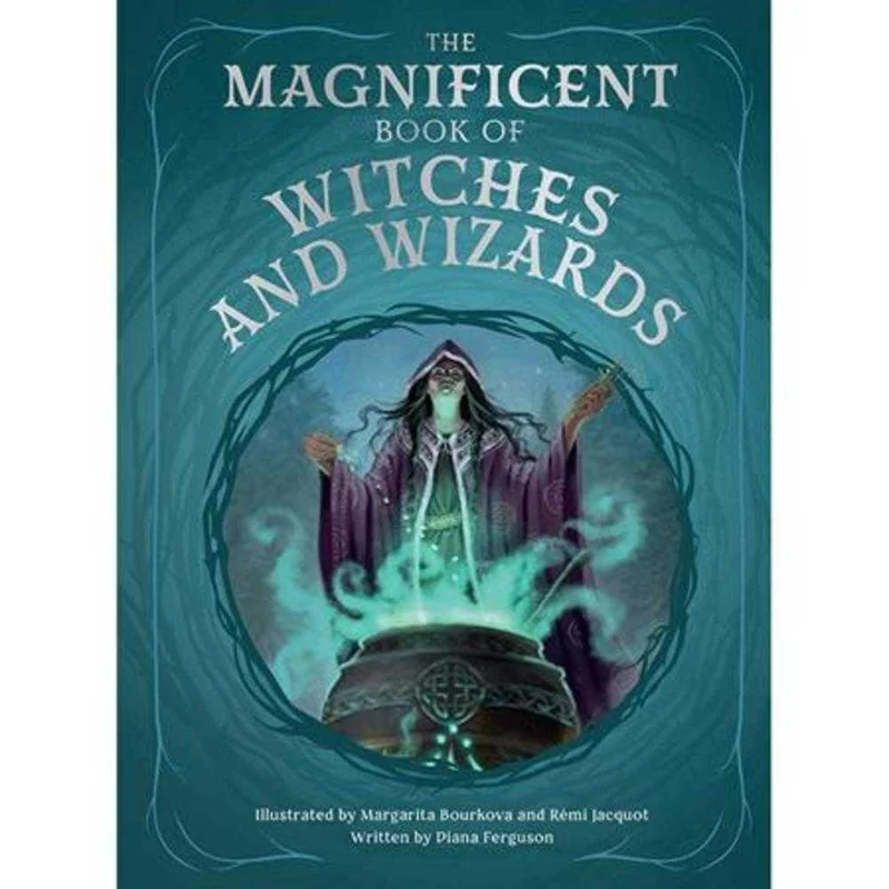 Magnifique livre de sorcières et de sorciers (édition reliée)