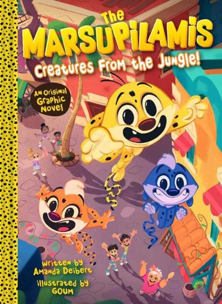 Marsupilamis, livre relié, créatures de la jungle