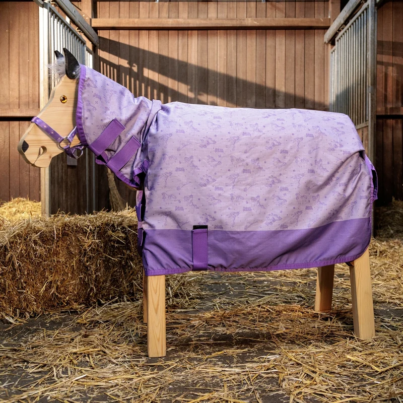 Couverture cheval de bois Kavalkade Unicorn Academy