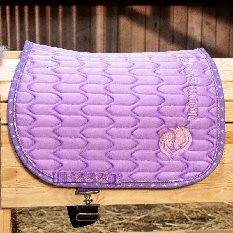 Tapis de selle cheval de bois Kavalkade Unicorn Academy