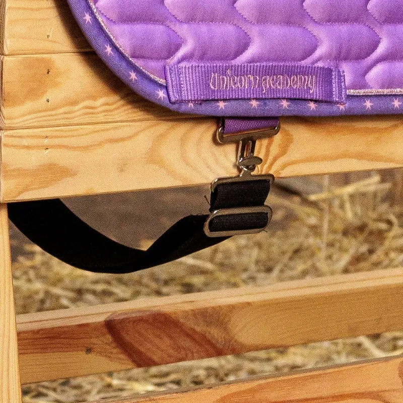 Tapis de selle cheval de bois Kavalkade Unicorn Academy