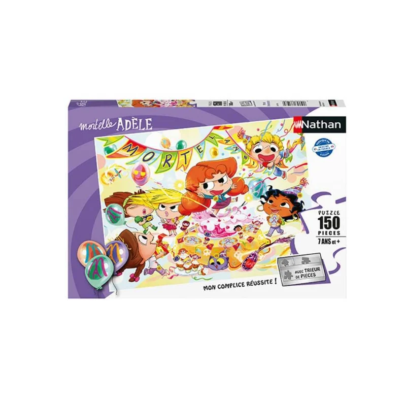 Anniversaire avec Mortelle Adele (150 pcs)