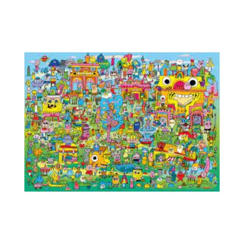 Doodle Village, Burgerman (1000 pcs)