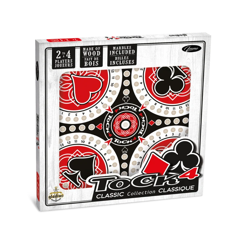 Tock - 4 joueurs - 15" - Classique | Marble Wars - 4-players - 15"- Classic (ML)