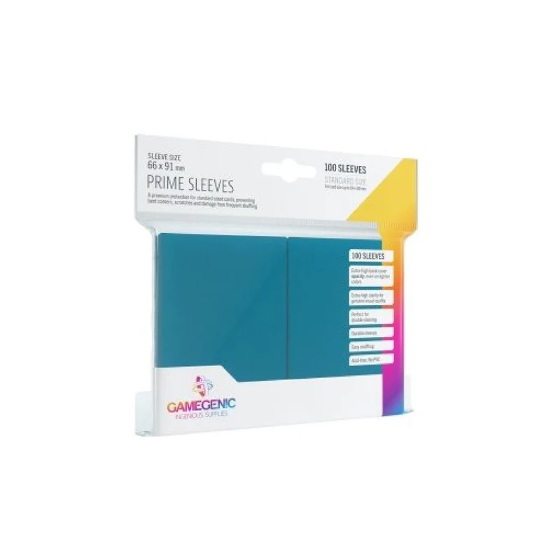 Gamegenic Game Sleeves: Prime Blue 66x91mm (100)