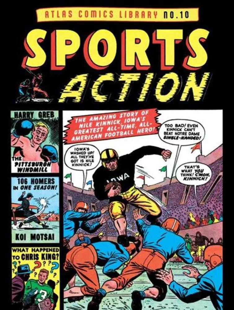 La bibliothèque Atlas Comics n° 10 : Action sportive