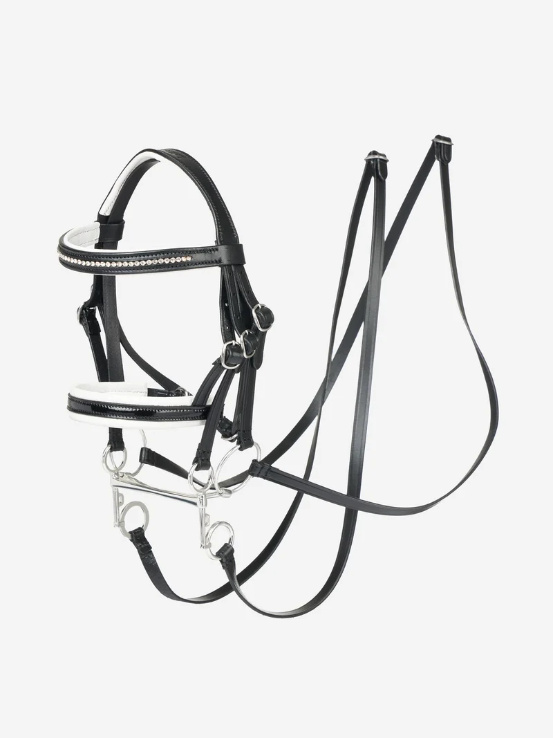 Hobby Horse Double Bridle Black