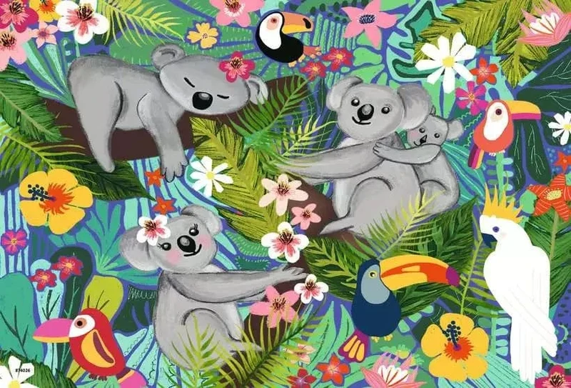 Koalas and Sloths (2x24 pcs)