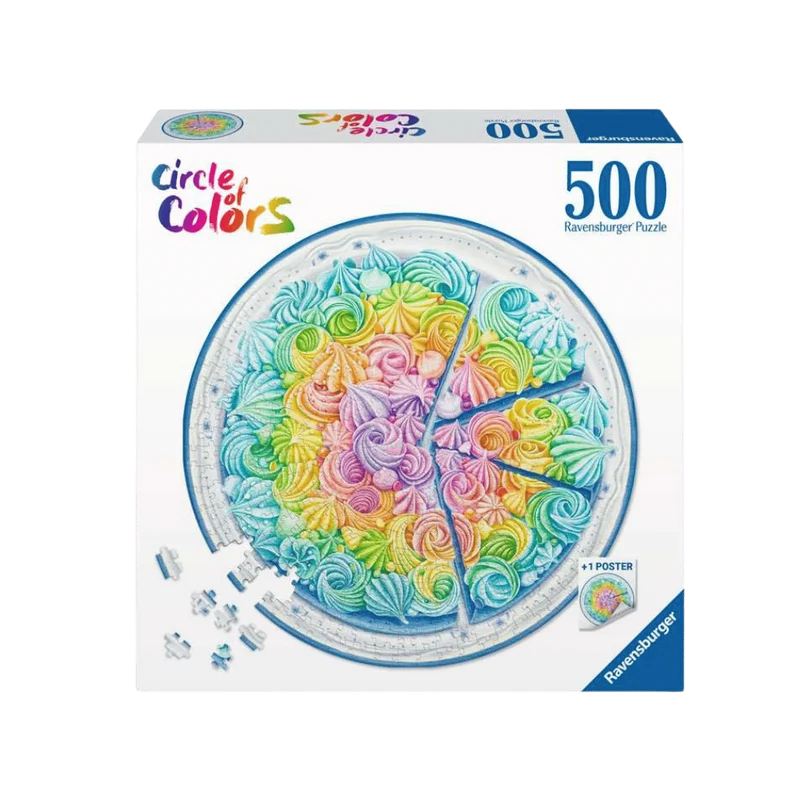 Rainbow Cake (500 pcs ROUND)