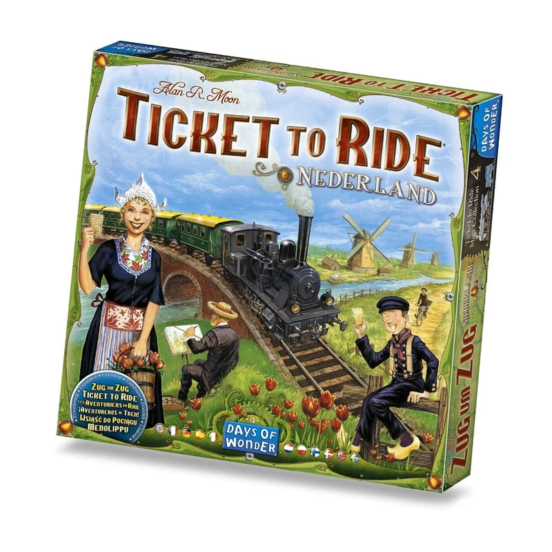 Ticket to Ride: Map #4 - Nederland (ML)