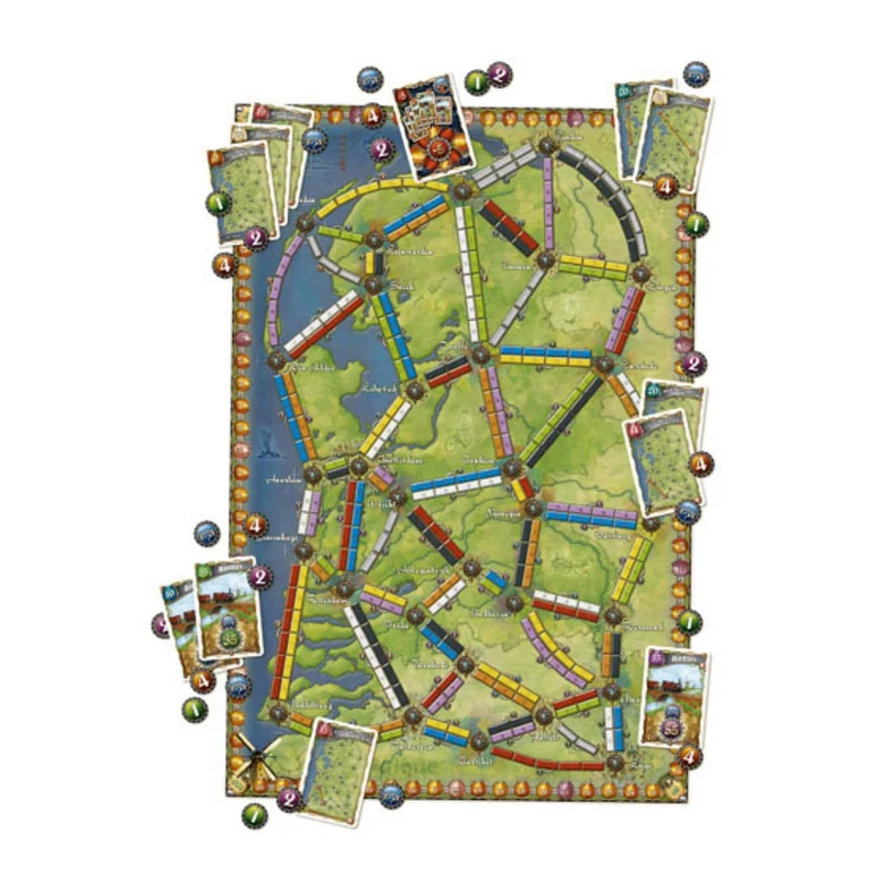 Ticket to Ride: Map #4 - Nederland (ML)