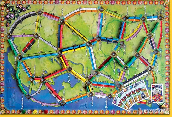 Ticket to Ride: Map #4 - Nederland (ML)